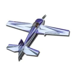 AeroPlusRC Laser 260 70 Electric Version 1,52 Meter Spw. Lila/weiß/schwarz