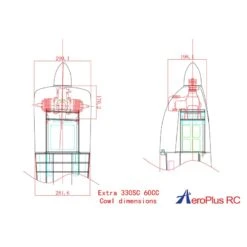 AeroPlusRC EXTRA 330SC 60CCM 2,34 M Spw. Schwarz/rot/weiß -RC-Flugzeuggeschäft apg060011c6