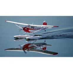 FMS Piper J3 Cub V4 PNP Incl. Schwimmer - 140 Cm