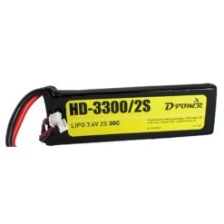 D-Power HD-3300 2S Lipo (7,4V) 30C - XT-60 Stecker