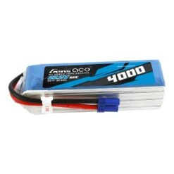 Gens Ace 4000mAh 22.2V 60C 6S1P Lipo Battery Pack With EC5 Plug