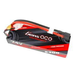 Gens Ace 5300mAh 7.4V 2S1P 60C Car Lipo Battery Pack Hardcase 24# With EC3/T-plug -RC-Flugzeuggeschäft gab 60c 5300 2s1p hc 24 1to33