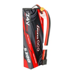 Gens Ace 5300mAh 7.4V 2S1P 60C Car Lipo Battery Pack Hardcase 24# With EC3/T-plug -RC-Flugzeuggeschäft gab 60c 5300 2s1p hc 24 1to34