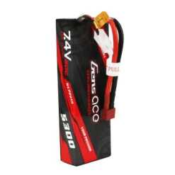 Gens Ace 5300mAh 7.4V 2S1P 60C Car Lipo Battery Pack Hardcase 24# With T Plug -RC-Flugzeuggeschäft gab 60c 5300 2s1p hc 244