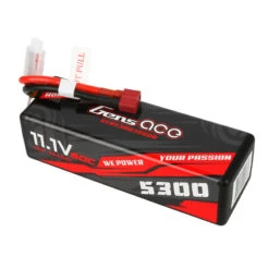 Gens Ace 5300mAh 11.1V 60C 3S1P HardCase 15# Car Lipo Battery With T-plug -RC-Flugzeuggeschäft gab 60c 5300 3s1p hc 153