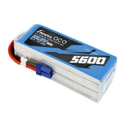 Gens Ace 5600mAh 80C 22.2V 6S1P Lipo Battery Pack With EC5 Plug -RC-Flugzeuggeschäft gab 80c 5600 6s1p3