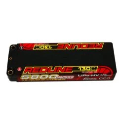 Gens Ace Redline Series 5800mAh 7.6V 130C 2S1P HardCase 56# HV Ultra LCG LiPo Battery