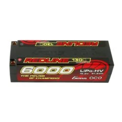 Gens Ace Redline Series 6000mAh 15.2V 130C 4S1P HardCase 59# HV Ultra LCG LiPo Battery