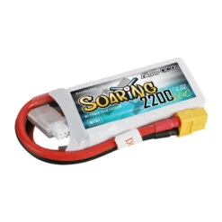 Gens Ace Soaring Mini 2200mAh 7.4V 20C 2S1P Lipo Battery Pack With XT60 Plug -RC-Flugzeuggeschäft gabsr20c22002s mini2