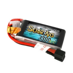 Gens Ace Soaring 1300mAh 7.4V 30C 2S1P Lipo Battery Pack With EC3/XT60/T-plug -RC-Flugzeuggeschäft gabsr30c13002s 1to33