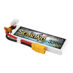 Gens Ace Soaring 3300mAh 7.4V 30C 2S1P Lipo Battery Pack With XT90 Plug -RC-Flugzeuggeschäft gabsr30c33002s3