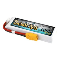 Gens Ace Soaring 4000mAh 11.1V 30C 3S1P Lipo Battery Pack With XT90 Plug -RC-Flugzeuggeschäft gabsr30c40003s3