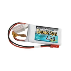 Gens Ace Soaring 450mAh 7.4V 30C 2S1P Lipo Battery Pack With JST-SYP Plug -RC-Flugzeuggeschäft gabsr30c4502s3