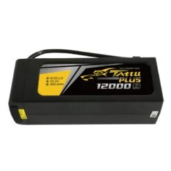 Tattu Plus 12000mAh 22.2V 15C 6S1P Lipo Battery Pack With AS150+XT150 Plug