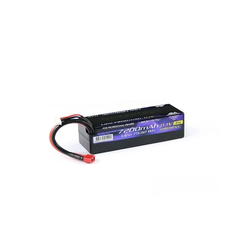 AM Lipo 7200mAh 3S - 11.1V 55C Continuos 110C Burst 3 AM Lipo 7200mAh 3S - 11.1V 55C Continuos 110C Burst