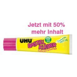 UHU® UHU Bastelkleber 90g Tube Ohne Lösungsmittel