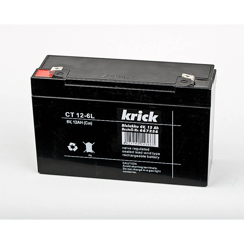 Bleiakku 6V / 12Ah 3 Bleiakku 6V / 12Ah