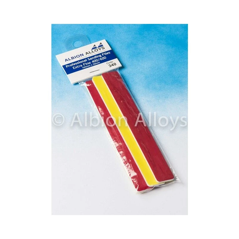 Albion Alloys Profi-Sandpapierfeile 20x165 Mm Extrafein (VE3) 3 Albion Alloys Profi-Sandpapierfeile 20x165 Mm Extrafein (VE3)
