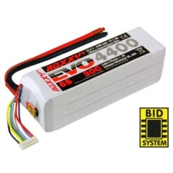 ROXXY EVO LiPo 6-4400 30C M/w BID-Chip; 97,7Wh