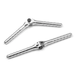 Revtec - Aluminium Pin Hinge - Dia. 3x50mm - Demountable - 2 Pcs
