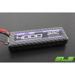 SLS XTRON 4000mAh 2S1P 7,4V 30C/60C Hardcase Special Buttom