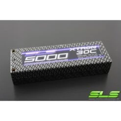 SLS XTRON 5000mAh 2S1P 7,4V 30C/60C Hardcase Steckkontakte
