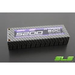 SLS XTRON 5200mAh 2S1P 7,4V 50C/100C Hardcase Steckkontakte