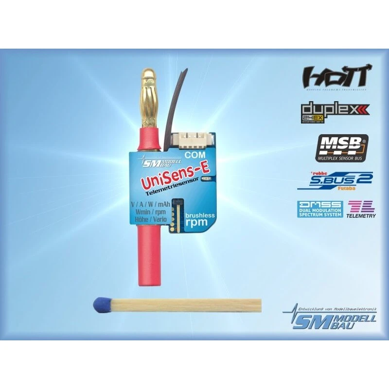 UniSens-E Mit 4mm Goldstecker 3 UniSens-E Mit 4mm Goldstecker