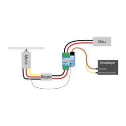 UniSens-E Mit 4mm Goldstecker 7 UniSens-E Mit 4mm Goldstecker -RC-Flugzeuggeschäft sm31023